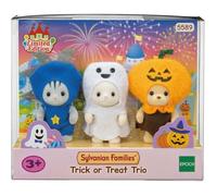 Le trio des bébés en costumes d’Halloween