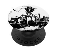 Le Triomphe de la Mort avec la Faux Art médiéval Macabre PopSockets PopGrip Adhésif
