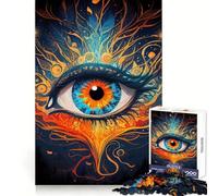 Le troisième œil s'active Puzzle 1000 pièces pour Adultes Jeu de réflexion Intelligent Jeu d'intérieur Découpe précise 38x52cm