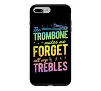 Le Trombone me Fait Oublier Tous Mes aigus Coque pour iPhone 7 Plus/8 Plus