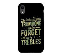 Le Trombone me Fait Oublier Tous Mes aigus Coque pour iPhone XR
