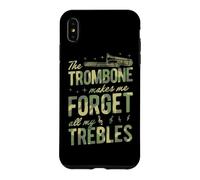 Le Trombone me Fait Oublier Tous Mes aigus Coque pour iPhone XS Max