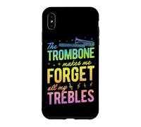 Le Trombone me Fait Oublier Tous Mes aigus Coque pour iPhone XS Max