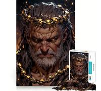 Le Trône des Chaînes La Colère du Roi Déchu Puzzle de 1000 Pièces pour Adolescents Jeu Intelligent et Apaisant Découpe Facile 38x26cm