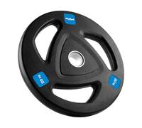 Le trou olympique caoutchouté 20kg de fonte de charge de rebelle 51mm RBA-2112-1