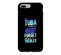 Le Tuba me Fait Oublier Tous Mes aigus Coque pour iPhone 7 Plus/8 Plus
