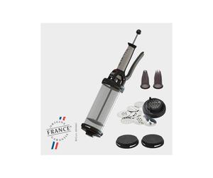 LE TUBE Piston à pression presse biscuit de BUYER 0.75 L avec 2 douilles et 13 disques