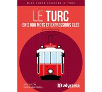 Le turc en 2 000 mots et expressions clés Edition bilingue français-turc - Jack Salom - Studyrama Eds - broché - Méthode de langue