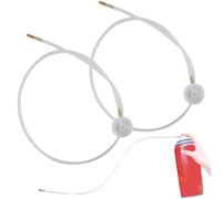 Le tuyau d'extension de la buse de la boîte boîte, 2 pc 19, 7 tuyaux d'extension buse à 360 degrés pour les canettes aérosols, baguette blanche, bobinette peinture pour le climatiseur