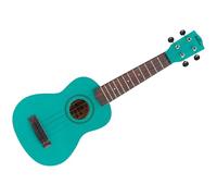 Le ukulélé soprano Shiver USS-10 Blue associe un design hawaïen unique et un son chaleureux. Compact, léger, et facile à jouer, il est parfait pour débuter ou se divertir en musique.