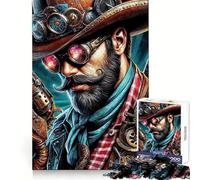 Le Vagabond des Terres Désolées Puzzle de 1000 pièces pour Adultes Stimulation cérébrale Loisirs paisibles Assemblage Solide (50x75cm)