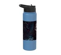 Le vampire une légende du clair de lune Stainless Steel Insulated Water Bottle