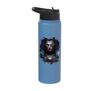Le vampire une légende du clair de lune Stainless Steel Insulated Water Bottle