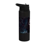 Le vampire une légende du clair de lune Stainless Steel Insulated Water Bottle