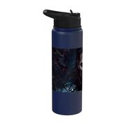 Le vampire une légende du clair de lune Stainless Steel Insulated Water Bottle
