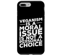Le véganisme est Une Question Morale Coque pour iPhone 7 Plus/8 Plus