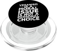 Le véganisme est Une Question Morale PopSockets PopGrip pour MagSafe