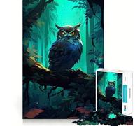 Le Veilleur de Nuit Puzzle de 1000 pièces pour Adultes pour stimuler la mémoire et se détendre mentalement Découpe de qualité supérieure Surprise chaleureuse (38x52cm)