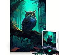 Le Veilleur de Nuit Puzzle de 1000 pièces pour Adultes pour stimuler la mémoire et se détendre mentalement Découpe de qualité supérieure Surprise chaleureuse (38x52cm)