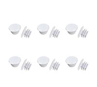 Le vélo couvre le levier, Bicycle Handlebar End Caps Multicolor 2.77x1.54mm(Style a 6pcs)