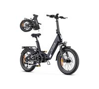Le vélo électrique est doté d'une application et de fonctionnalités IoT, d'une batterie 48 V 15 Ah offrant une autonomie jusqu'à 160 kilomètres et un