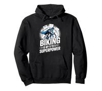 Le vélo est mon vélo super puissant pour me déplacer de 9 à 5 Sweat à Capuche