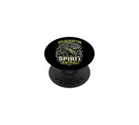 Le vélociraptor est Mon Animal Spirituel PopSockets PopGrip Adhésif