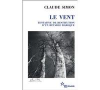 Le vent Claude Simon (Auteur)