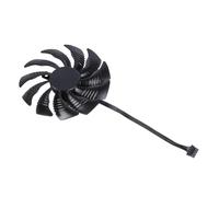 Le ventilateur GPU pour carte graphique GTX1080 améliore le refroidissement avec une conception DC12V 4 broches pour un réglage facile et un ventilateur GPU Stable PLD09210S12HH