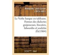 Le Verbe basque en tableaux – présentant les formes des dialectes guipuscoan, biscaïen, labourdin