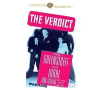 Le Verdict DVD (1946) - Sydney Greenstreet, Peter Lorre, Arthur Shields