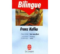 Le Verdict et autres récits (édition bilingue allemand/français)