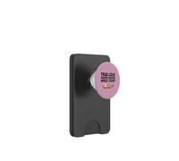 Le véritable Amour Signifie Le Silence Quand Je Dors drôle PopSockets PopWallet pour MagSafe