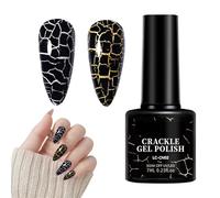 Le vernis à ongles à effet craquelé Les décorations pour ongles de 7