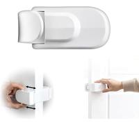 Le verrou de porte à clipser pour enfant ne peut pas atteindre ou vaincre, sans perçage, serrure de sécurité adhésive pour enfants et animaux domestiques, serrure de sécurité pour portes, chambre à