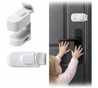 Le verrou de porte à clipser pour enfants ne peut pas atteindre ou vaincre, serrure de porte à l'épreuve des enfants, aucun outil ou adhésif nécessaire, verrous de sécurité pour porte, verrous de