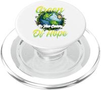 Le Vert est la Couleur de l'espoir du Mois de la Terre écologique PopSockets PopGrip pour MagSafe