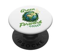 Le Vert est la Voie à Suivre | Mois de la Terre PopSockets PopGrip Adhésif