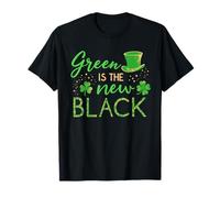 Le vert est le nouveau noir - Trèfle tendance de la Saint-Patrick T-Shirt
