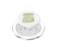 Le Vert n'est Pas Une Couleur créative PopSockets PopGrip pour MagSafe