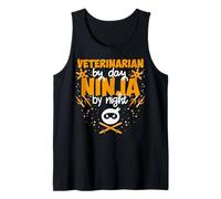 Le vétérinaire Le Jour Ninja la Nuit - Meilleur vétérinaire Débardeur