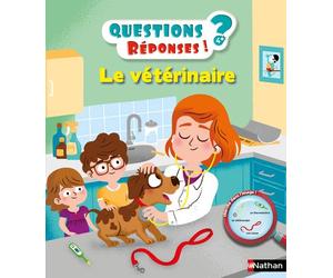 Le vétérinaire - Sylvie Baussier - Nathan - cartonné - Document jeunesse dès 3 ans