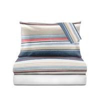 Le vie del cotone, Brest Parure de lit Double en Pur Coton