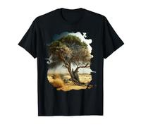 Le Vieil Arbre de la Savane est Un Symbole de la Nature et T-Shirt