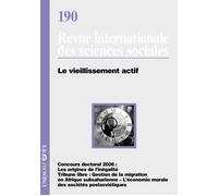 Le vieillissement actif - Collectif - Eres - broché - Revue