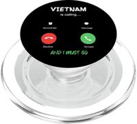Le Vietnam Appelle et Je Dois partir en Voyage PopSockets PopGrip pour MagSafe