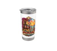 Le vieux San Juan est un sentiment Gobelet isotherme en acier inoxydable double paroi