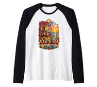 Le Vieux San Juan est Un Sentiment Manche Raglan
