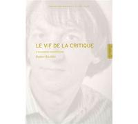 Le Vif de la Critique T. 3 Philosophie Contemporaine - Rainer Rochlitz - Lettre Volee - broché - Essai