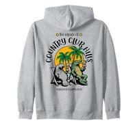 Le village de Country Club Hills Manatee Alligator Design Sweat à Capuche